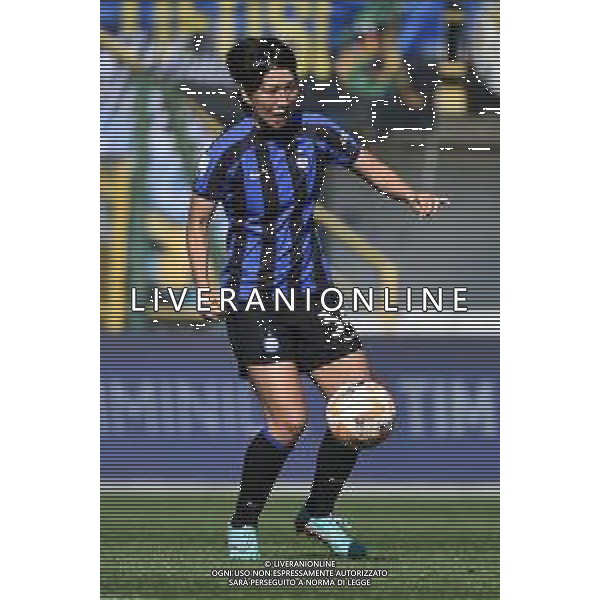 TVRG Mana Mihashi (Inter) Inter vs Juventus Sesto San Giovanni (MI) 25-03-2023 Stadio Ernesto Breda Serie A femminile TIMVISION 2a giornata Poule Scudetto foto Roberto Garavaglia/ag. Aldo Liverani sas / AGENZIA ALDO LIVERANI SAS