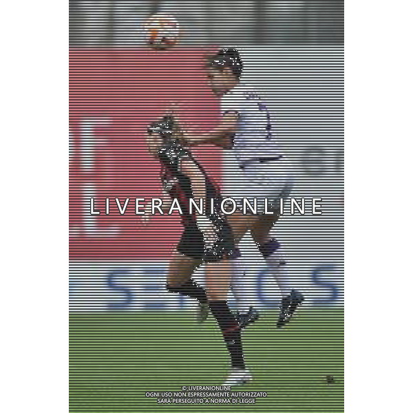 TVRG Kosovare Asllani (Milan) Federica Cafferata (Fiorentina) Milan vs Fiorentina Milano 26-03-2023 Puma House of Football Centro Sportivo Peppino Vismara Serie A femminile TIMVISION 2a giornata Poule Scudetto foto Roberto Garavaglia/ag. Aldo Liverani sas / AGENZIA ALDO LIVERANI SAS
