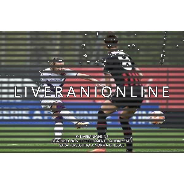TVRG Milica Mijatovic (Fiorentina) Milan vs Fiorentina Milano 26-03-2023 Puma House of Football Centro Sportivo Peppino Vismara Serie A femminile TIMVISION 2a giornata Poule Scudetto foto Roberto Garavaglia/ag. Aldo Liverani sas / AGENZIA ALDO LIVERANI SAS