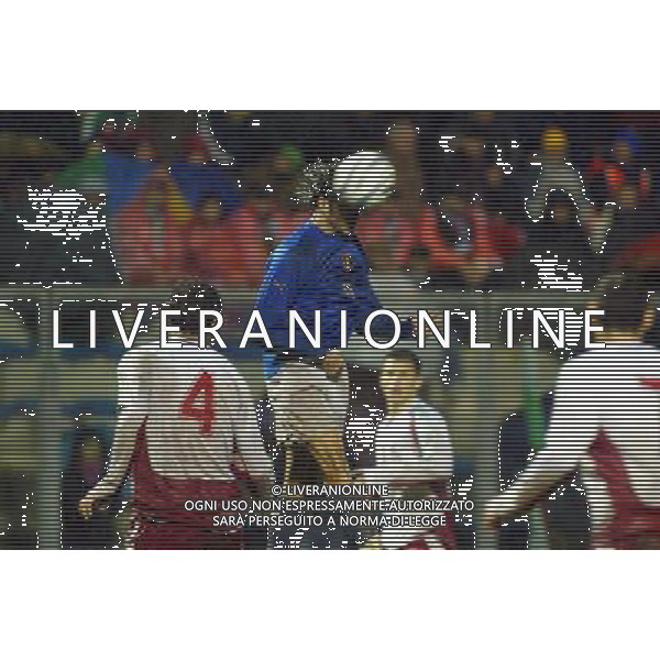 ITALIA - UNGHERIA UNDER 21 FERMO 15/11/2005 NELLA FOTO: GIAMPAOLO PAZZINI PH BELLINI/AGENZIA ALDO LIVERANI