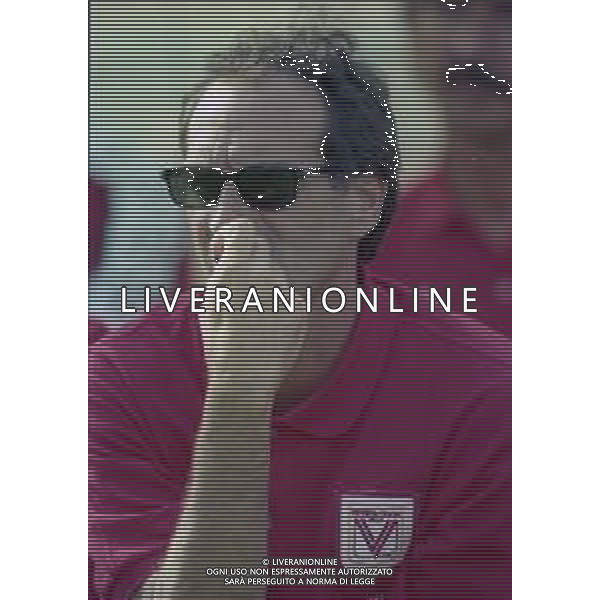 31-07-1997 EDOLO PARTITA AMICHEVOLE PRE CAMPIONATO DEL VICENZA CALCIO NELLA FOTO FRANCESCO GUIDOLIN ALLENATORE VICENZA CALCIO AG ALDO LIVERANI SAS