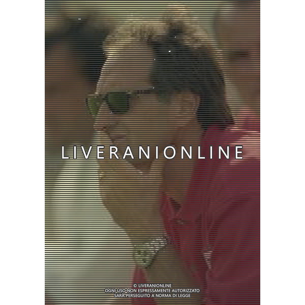 31-07-1997 EDOLO PARTITA AMICHEVOLE PRE CAMPIONATO DEL VICENZA CALCIO NELLA FOTO FRANCESCO GUIDOLIN ALLENATORE VICENZA CALCIO AG ALDO LIVERANI SAS