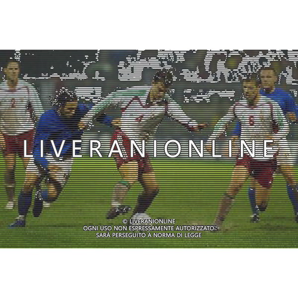 ITALIA - UNGHERIA UNDER 21 FERMO 15/11/2005 NELLA FOTO: GIAMPAOLO PAZZINI PH BELLINI/AGENZIA ALDO LIVERANI