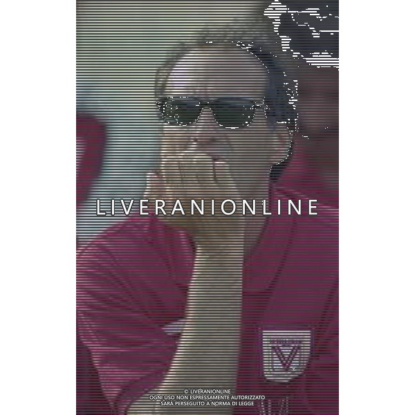 31-07-1997 EDOLO PARTITA AMICHEVOLE PRE CAMPIONATO DEL VICENZA CALCIO NELLA FOTO FRANCESCO GUIDOLIN ALLENATORE VICENZA CALCIO AG ALDO LIVERANI SAS