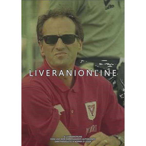 31-07-1997 EDOLO PARTITA AMICHEVOLE PRE CAMPIONATO DEL VICENZA CALCIO NELLA FOTO FRANCESCO GUIDOLIN ALLENATORE VICENZA CALCIO AG ALDO LIVERANI SAS