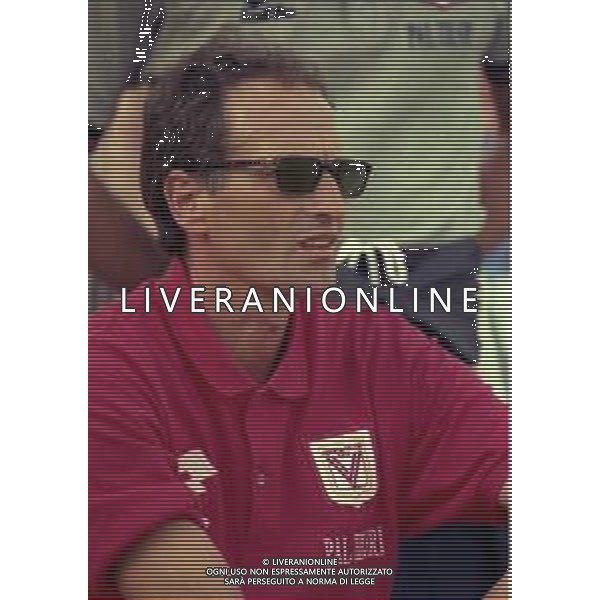31-07-1997 EDOLO PARTITA AMICHEVOLE PRE CAMPIONATO DEL VICENZA CALCIO NELLA FOTO FRANCESCO GUIDOLIN ALLENATORE VICENZA CALCIO AG ALDO LIVERANI SAS