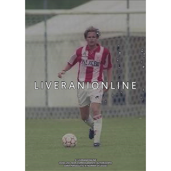 31-07-1997 EDOLO PARTITA AMICHEVOLE PRE CAMPIONATO DEL VICENZA CALCIO NELLA FOTO ROBERTO BARONIO AG ALDO LIVERANI SAS