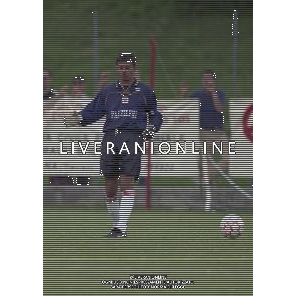 31-07-1997 EDOLO PARTITA AMICHEVOLE PRE CAMPIONATO DEL VICENZA CALCIO NELLA FOTO LUCA MONDINI AG ALDO LIVERANI SAS