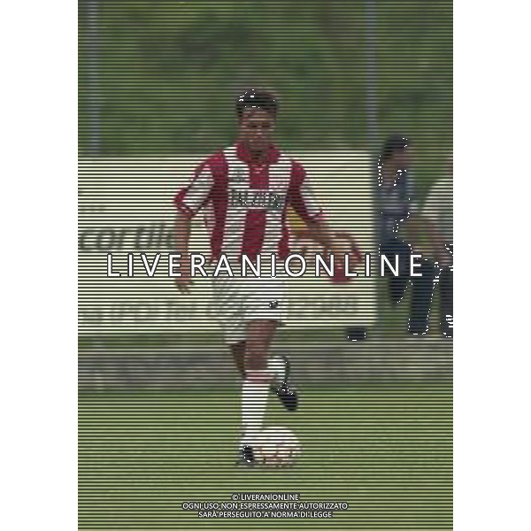 31-07-1997 EDOLO PARTITA AMICHEVOLE PRE CAMPIONATO DEL VICENZA CALCIO NELLA FOTO DAVIDE BELOTTI AG ALDO LIVERANI SAS