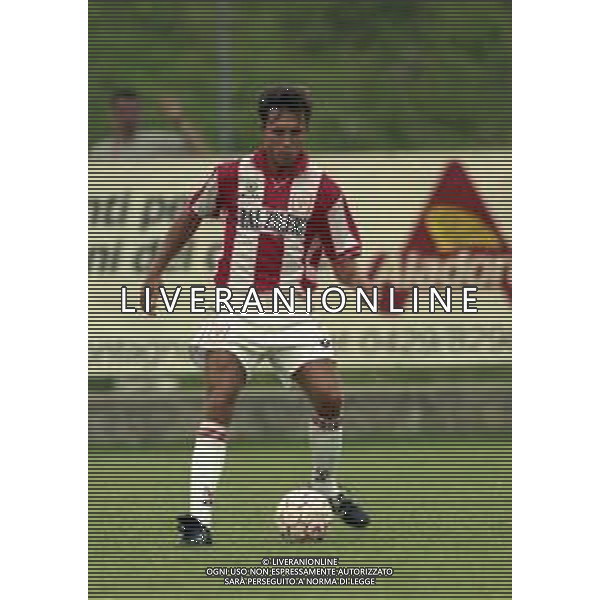 31-07-1997 EDOLO PARTITA AMICHEVOLE PRE CAMPIONATO DEL VICENZA CALCIO NELLA FOTO DAVIDE BELOTTI AG ALDO LIVERANI SAS