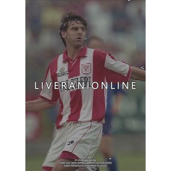 31-07-1997 EDOLO PARTITA AMICHEVOLE PRE CAMPIONATO DEL VICENZA CALCIO NELLA FOTO MASSIMO BEGHETTO AG ALDO LIVERANI SAS