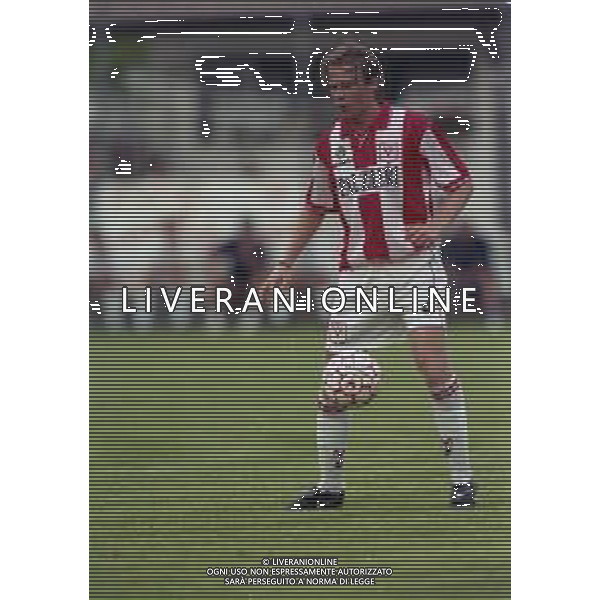 31-07-1997 EDOLO PARTITA AMICHEVOLE PRE CAMPIONATO DEL VICENZA CALCIO NELLA FOTO ROBERTO BARONIO AG ALDO LIVERANI SAS