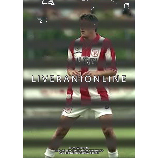 31-07-1997 EDOLO PARTITA AMICHEVOLE PRE CAMPIONATO DEL VICENZA CALCIO NELLA FOTO MARCELO OTERO AG ALDO LIVERANI SAS