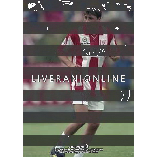 31-07-1997 EDOLO PARTITA AMICHEVOLE PRE CAMPIONATO DEL VICENZA CALCIO NELLA FOTO MARCELO OTERO AG ALDO LIVERANI SAS