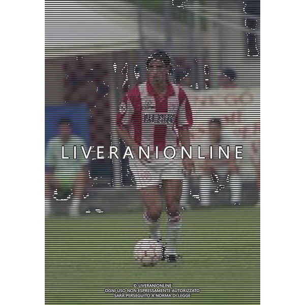 31-07-1997 EDOLO PARTITA AMICHEVOLE PRE CAMPIONATO DEL VICENZA CALCIO NELLA FOTO FRANCESCO COCO AG ALDO LIVERANI SAS