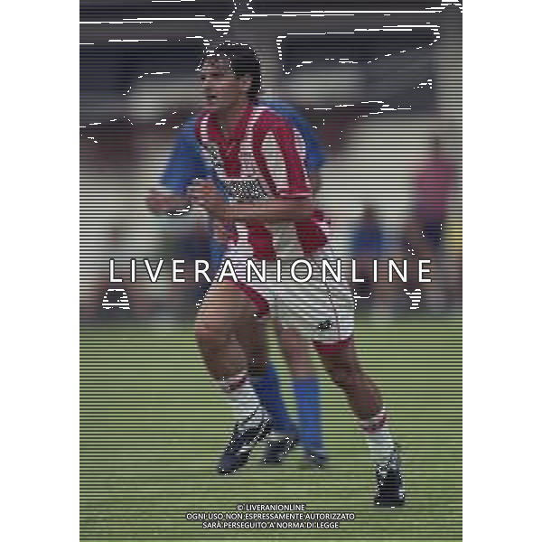 31-07-1997 EDOLO PARTITA AMICHEVOLE PRE CAMPIONATO DEL VICENZA CALCIO NELLA FOTO MASSIMO BEGHETTO AG ALDO LIVERANI SAS