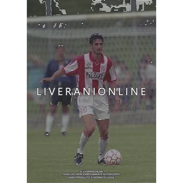 31-07-1997 EDOLO PARTITA AMICHEVOLE PRE CAMPIONATO DEL VICENZA CALCIO NELLA FOTO GIACOMO DICARA AG ALDO LIVERANI SAS
