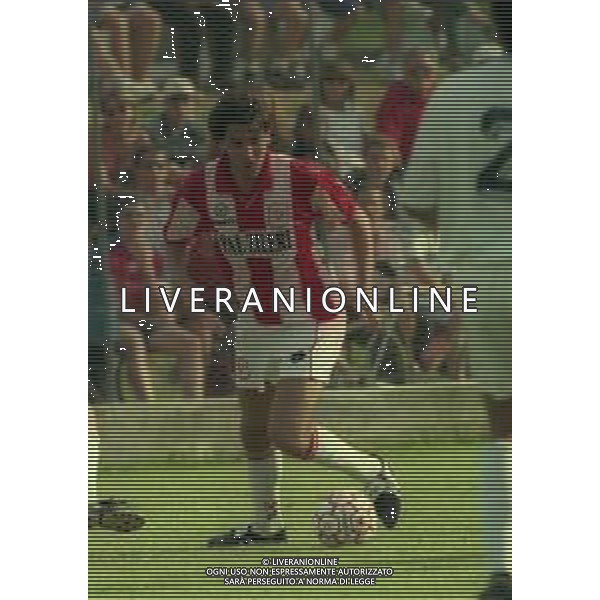 31-07-1997 EDOLO PARTITA AMICHEVOLE PRE CAMPIONATO DEL VICENZA CALCIO NELLA FOTO LAMBERTO ZAULI AG ALDO LIVERANI SAS