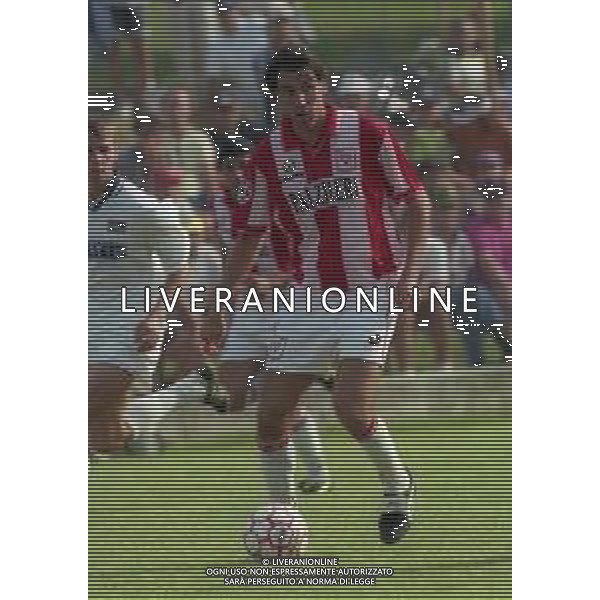 31-07-1997 EDOLO PARTITA AMICHEVOLE PRE CAMPIONATO DEL VICENZA CALCIO NELLA FOTO LAMBERTO ZAULI AG ALDO LIVERANI SAS