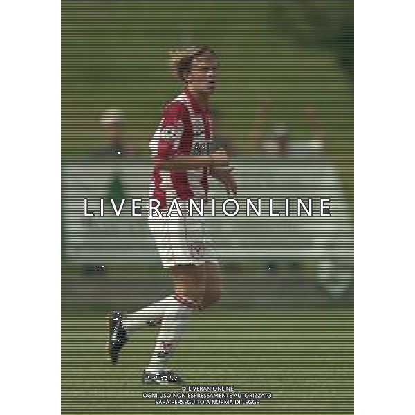 31-07-1997 EDOLO PARTITA AMICHEVOLE PRE CAMPIONATO DEL VICENZA CALCIO NELLA FOTO ROBERTO BARONIO AG ALDO LIVERANI SAS