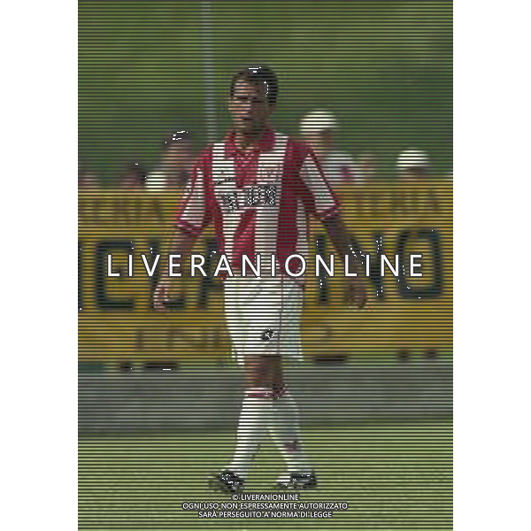 31-07-1997 EDOLO PARTITA AMICHEVOLE PRE CAMPIONATO DEL VICENZA CALCIO NELLA FOTO MASSIMO SCHENARDI AG ALDO LIVERANI SAS