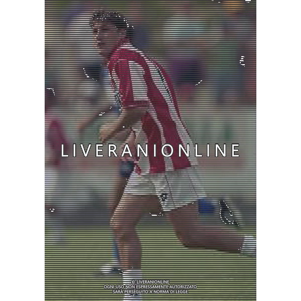 31-07-1997 EDOLO PARTITA AMICHEVOLE PRE CAMPIONATO DEL VICENZA CALCIO NELLA FOTO MARCELO OTERO AG ALDO LIVERANI SAS