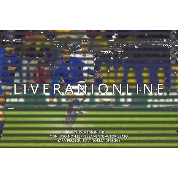 ITALIA - UNGHERIA UNDER 21 FERMO 15/11/2005 NELLA FOTO: MARCO DONADEL PH BELLINI/AGENZIA ALDO LIVERANI