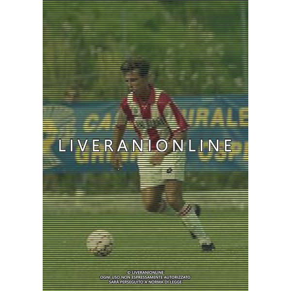 31-07-1997 EDOLO PARTITA AMICHEVOLE PRE CAMPIONATO DEL VICENZA CALCIO NELLA FOTO DAVIDE BELOTTI AG ALDO LIVERANI SAS