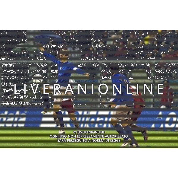 ITALIA - UNGHERIA UNDER 21 FERMO 15/11/2005 NELLA FOTO: MARCO DONADEL PH BELLINI/AGENZIA ALDO LIVERANI