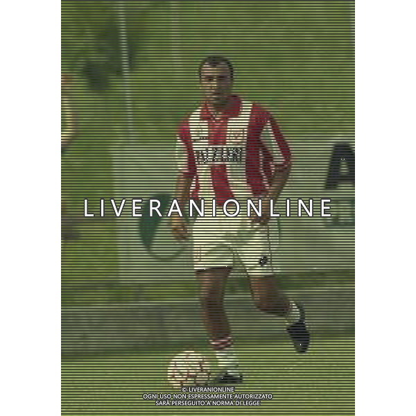 31-07-1997 EDOLO PARTITA AMICHEVOLE PRE CAMPIONATO DEL VICENZA CALCIO NELLA FOTO GUSTAVO MENDEZ AG ALDO LIVERANI SAS