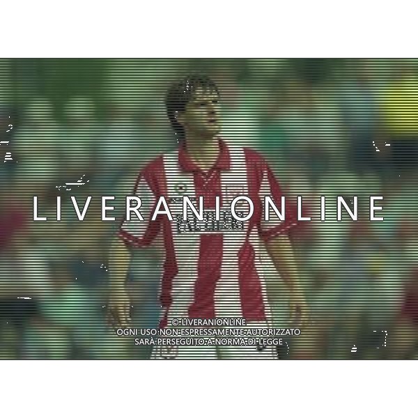 31-07-1997 EDOLO PARTITA AMICHEVOLE PRE CAMPIONATO DEL VICENZA CALCIO NELLA FOTO MASSIMO BEGHETTO AG ALDO LIVERANI SAS