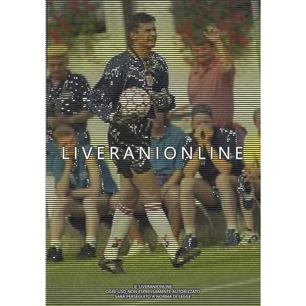 31-07-1997 EDOLO PARTITA AMICHEVOLE PRE CAMPIONATO DEL VICENZA CALCIO NELLA FOTO LUCA MONDINI AG ALDO LIVERANI SAS