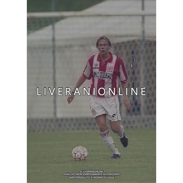 31-07-1997 EDOLO PARTITA AMICHEVOLE PRE CAMPIONATO DEL VICENZA CALCIO NELLA FOTO ROBERTO BARONIO AG ALDO LIVERANI SAS