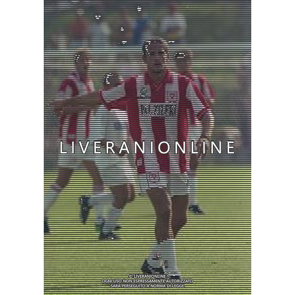 31-07-1997 EDOLO PARTITA AMICHEVOLE PRE CAMPIONATO DEL VICENZA CALCIO NELLA FOTO PASQUALE LUISO AG ALDO LIVERANI SAS