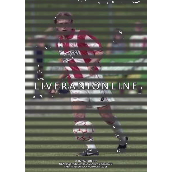 31-07-1997 EDOLO PARTITA AMICHEVOLE PRE CAMPIONATO DEL VICENZA CALCIO NELLA FOTO ROBERTO BARONIO AG ALDO LIVERANI SAS