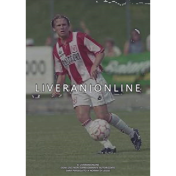 31-07-1997 EDOLO PARTITA AMICHEVOLE PRE CAMPIONATO DEL VICENZA CALCIO NELLA FOTO ROBERTO BARONIO AG ALDO LIVERANI SAS