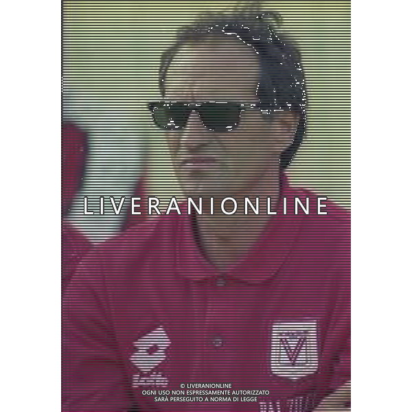 31-07-1997 EDOLO PARTITA AMICHEVOLE PRE CAMPIONATO DEL VICENZA CALCIO NELLA FOTO FRANCESCO GUIDOLIN ALLENATORE VICENZA CALCIO AG ALDO LIVERANI SAS