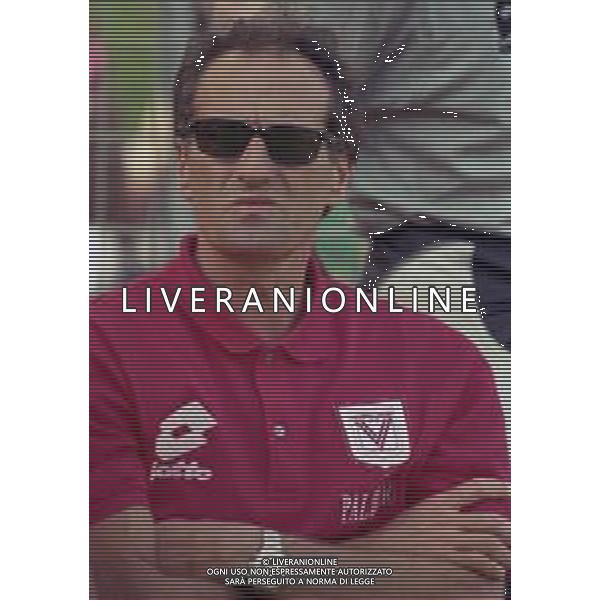 31-07-1997 EDOLO PARTITA AMICHEVOLE PRE CAMPIONATO DEL VICENZA CALCIO NELLA FOTO FRANCESCO GUIDOLIN ALLENATORE VICENZA CALCIO AG ALDO LIVERANI SAS