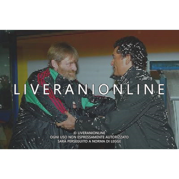 ITALIA - UNGHERIA UNDER 21 FERMO 15/11/2005 NELLA FOTO: CLAUDIO GENTILE E ROTH PH BELLINI/AGENZIA ALDO LIVERANI