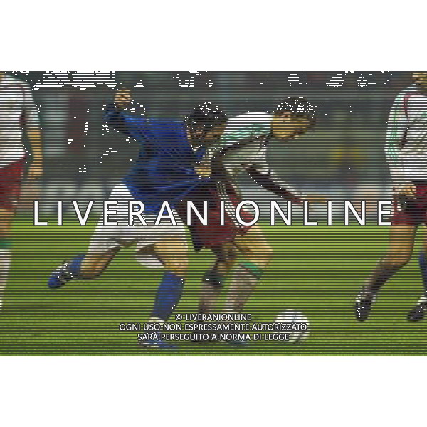 ITALIA - UNGHERIA UNDER 21 FERMO 15/11/2005 NELLA FOTO: GIAMPAOLO PAZZINI PH BELLINI/AGENZIA ALDO LIVERANI