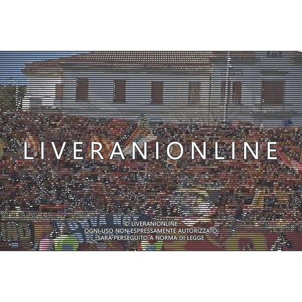 Stadio Nicola Ceravolo, Catanzaro Lega Pro 2022-2023 Catanzaro-Pescara In foto: Premiazione Festeggiamenti per la promozione in Serie B - Tifosi catanzaro ©Andrea Rosito / AGENZIA ALDO LIVERANI SAS