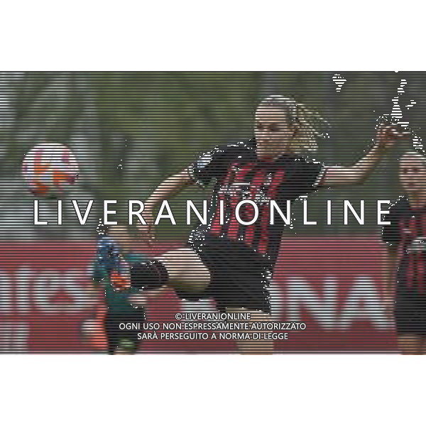 TVRG Sara Thrige Andersen (Milan) Milan vs Fiorentina Milano 26-03-2023 Puma House of Football Centro Sportivo Peppino Vismara Serie A femminile TIMVISION 2a giornata Poule Scudetto foto Roberto Garavaglia/ag. Aldo Liverani sas/ AGENZIA ALDO LIVERANI SAS