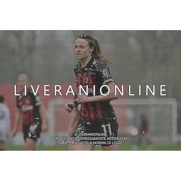 TVRG Christy Grimshaw (Milan) Milan vs Fiorentina Milano 26-03-2023 Puma House of Football Centro Sportivo Peppino Vismara Serie A femminile TIMVISION 2a giornata Poule Scudetto foto Roberto Garavaglia/ag. Aldo Liverani sas/ AGENZIA ALDO LIVERANI SAS