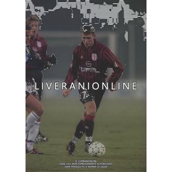 02-12-1999 BERGAMO ANDATA DI OTTAVI DI FINALE DI COPPA ITALIA ATALANTA-MILAN 3-2 NELLA FOTO ANDRIY SHEVCENKO AG ALDO LIVERANI SAS 