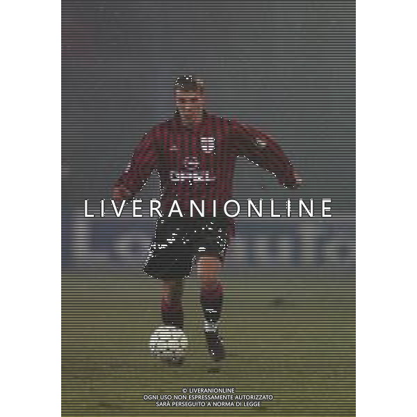 02-12-1999 BERGAMO ANDATA DI OTTAVI DI FINALE DI COPPA ITALIA ATALANTA-MILAN 3-2 NELLA FOTO ANDRIY SHEVCENKO AG ALDO LIVERANI SAS