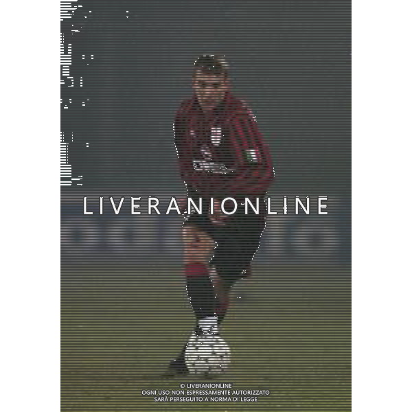 02-12-1999 BERGAMO ANDATA DI OTTAVI DI FINALE DI COPPA ITALIA ATALANTA-MILAN 3-2 NELLA FOTO ANDRIY SHEVCENKO AG ALDO LIVERANI SAS