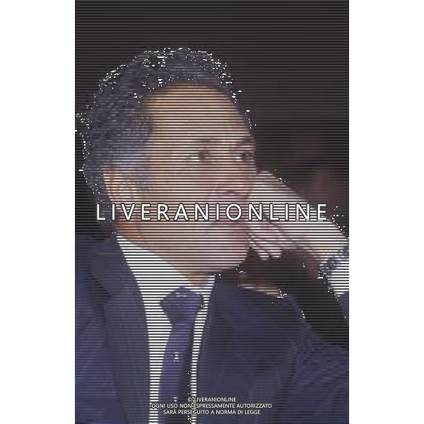 RETROSPETTIVA GIORGIO FALK INDUSTRIALE NELLA FOTO GIORGIO FALK A MILANO NELL\'ANNO 1987  AG ALDO LIVERANI SAS 