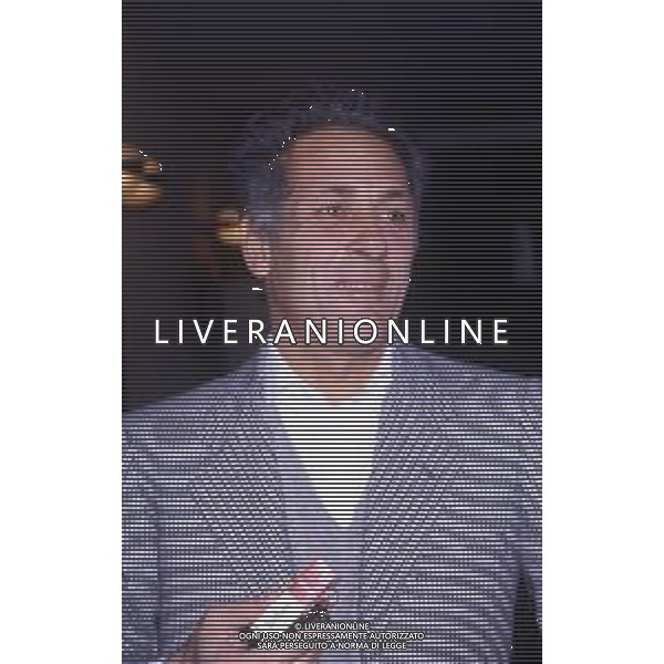 RETROSPETTIVA GIORGIO FALK INDUSTRIALE NELLA FOTO GIORGIO FALK A MILANO NELL\'ANNO 1987  AG ALDO LIVERANI SAS 