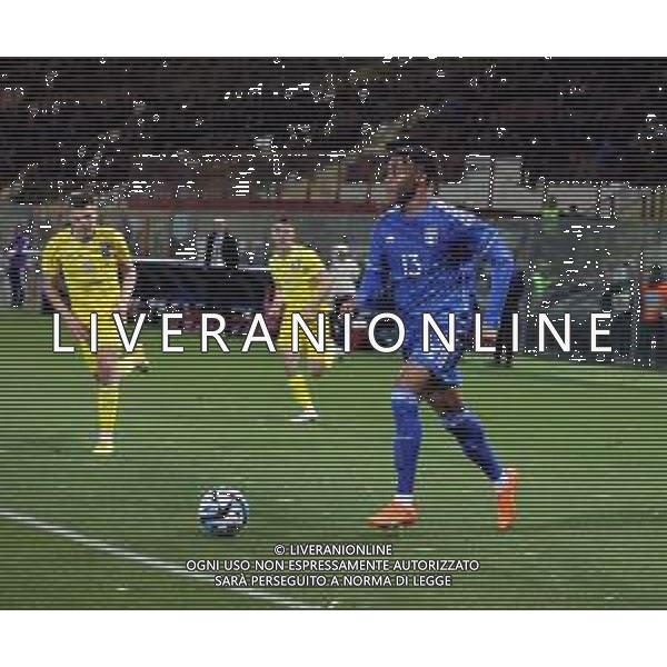 ITALIA U21 - UCRAINA UNDER 21 PARTITA AMICHEVOLE, REGGIO CALABRIA 27.03.2023 NELLA FOTO DESTINY UDOGIE ©Pasquale Garreffa / AGENZIA ALDO LIVERANI SAS