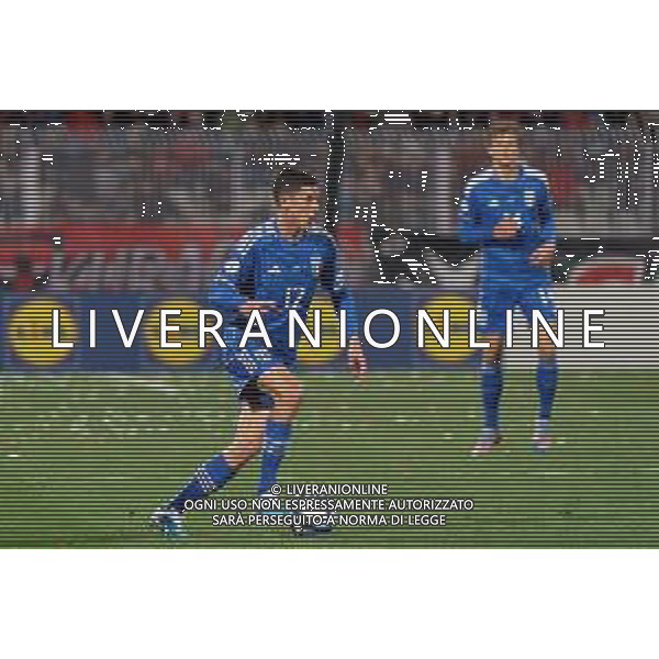 Matteo Pessina (Italy) during the EURO 2024 qualifying football match between Malta vs Italy on March 26, 2023 at the Stadium Ta\'Qali in Malta, foto Emmanuele Mastrodonato/ag. Aldo Liverani sas